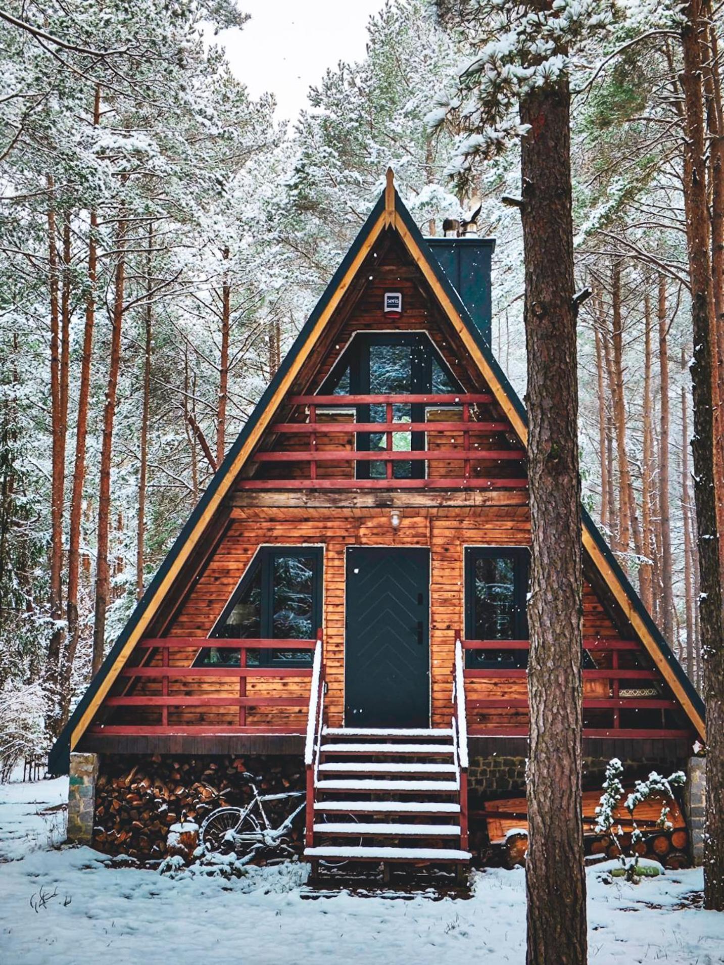 Lesna Chatka Wola Polska エクステリア 写真