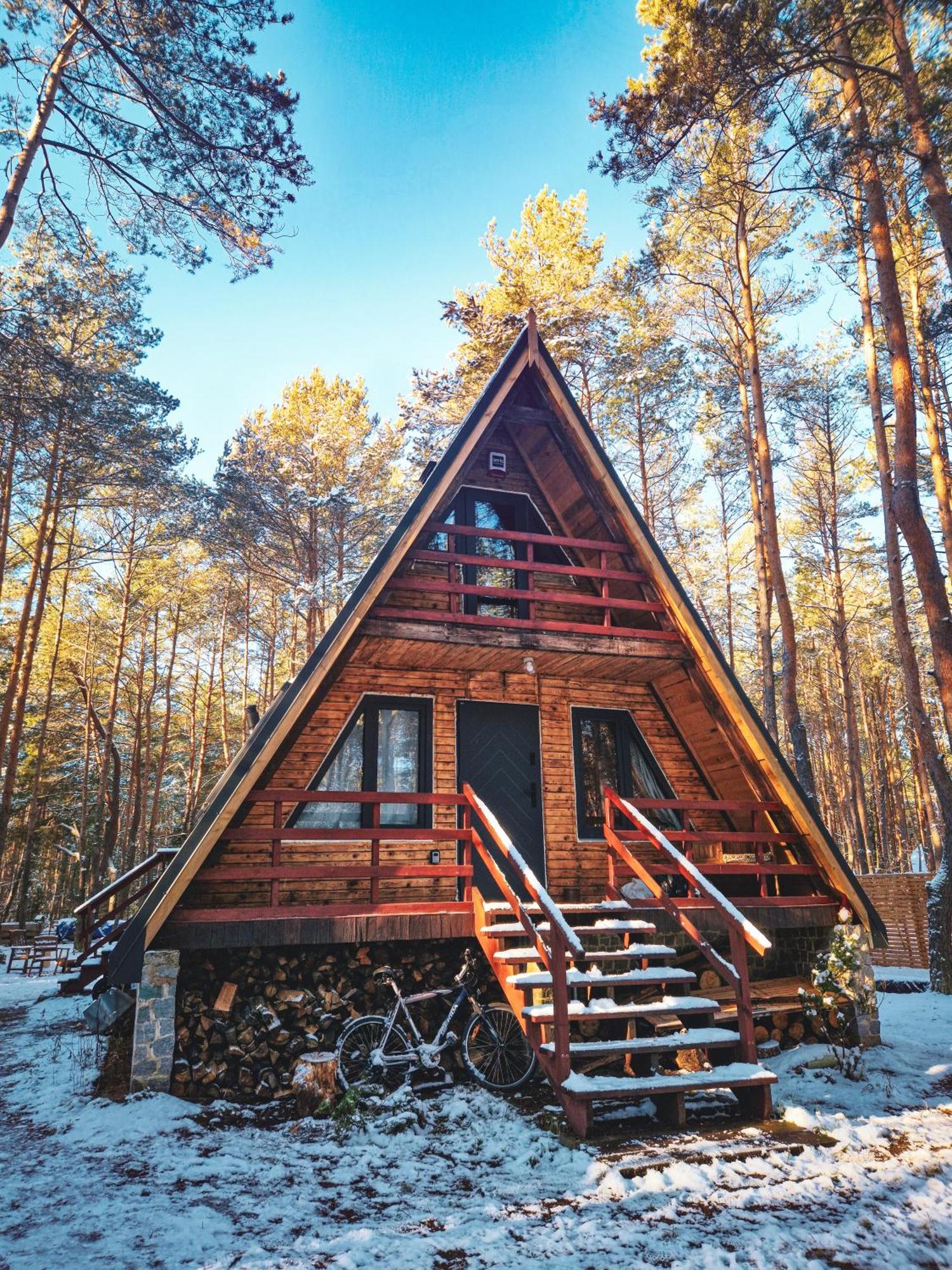 Lesna Chatka Wola Polska エクステリア 写真